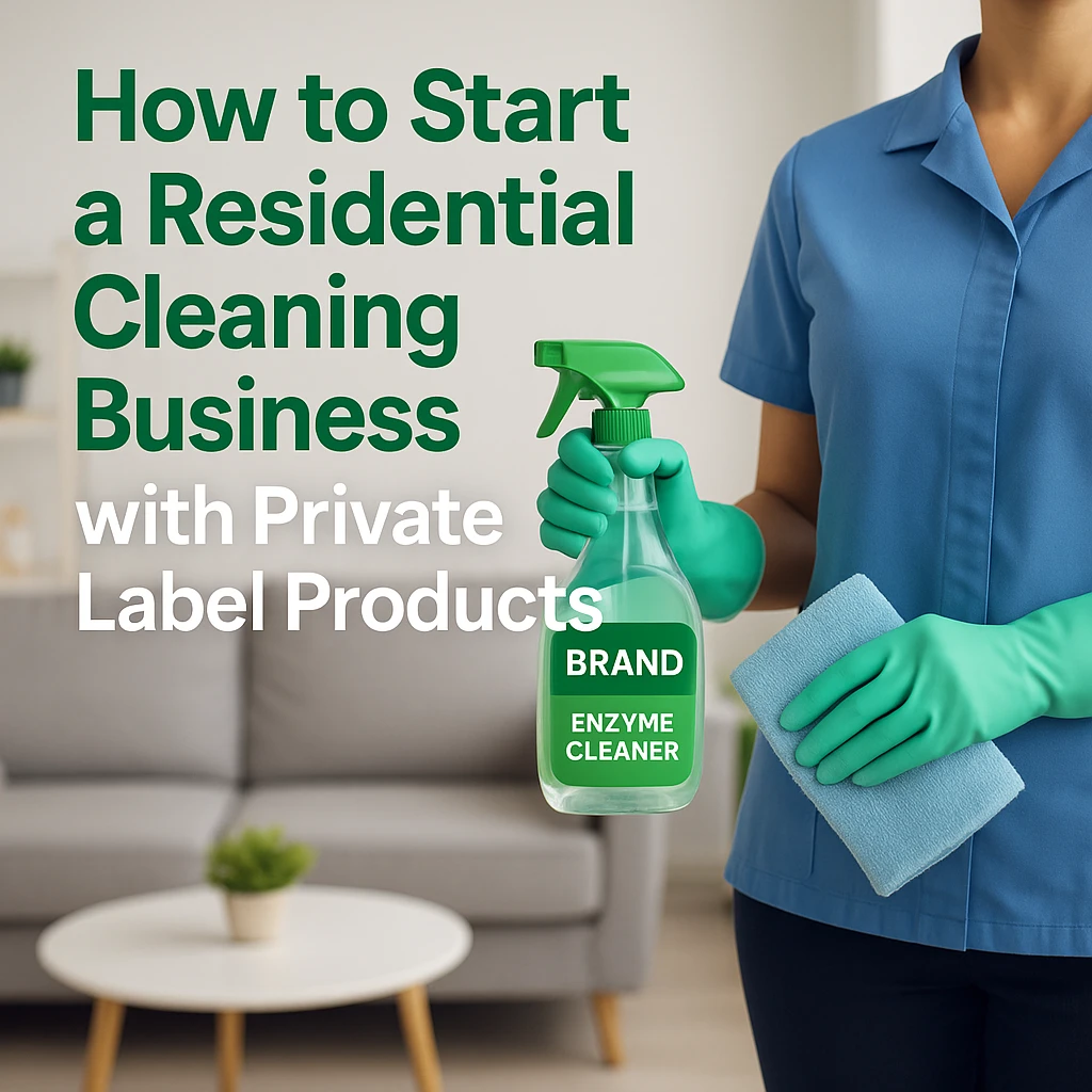 Eco cleaning brand banner